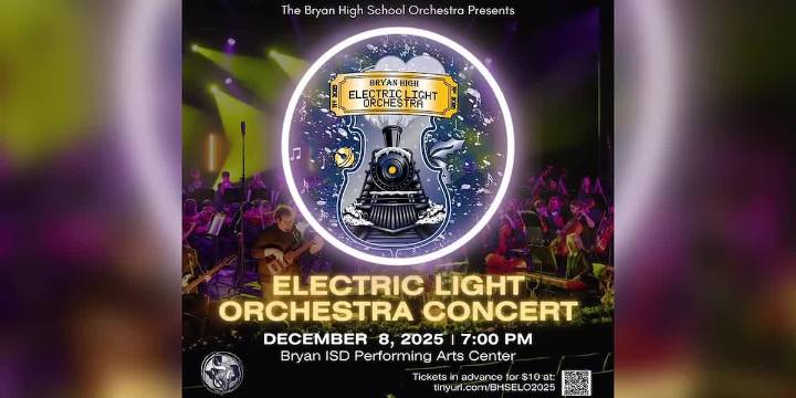 Bryan High School Orchestra gets electric with holiday concert