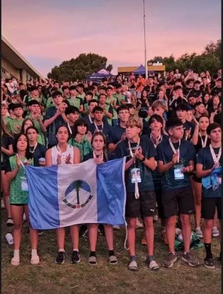 Con la ceremonia inaugural comenzaron los Juegos de la Araucanía en La Pampa