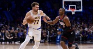 Lakers' Luka Doncic channels his girl dad strength for triple
