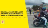 Soacha: ataque con arma de fuego deja un herido al lado de centro comercial