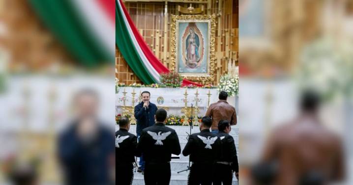 Se mantiene la tradición de 29 años: Esteban Villegas y Lauro Arce cantan Las Mañanitas a la Virgen de Guadalupe
