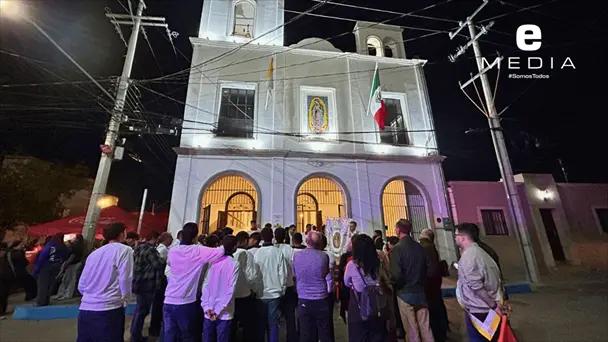 Devotos realizan peregrinación por vocaciones en Hermosillo