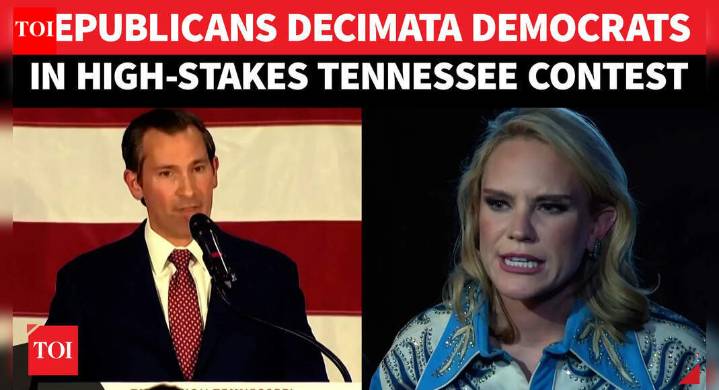 Dems Crushed In Tennessee Clash: Big Win For Trump As Republican Matt Van Epps Decimates Aftyn Behn