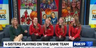 4 sisters playing on the same varsity basketball team
