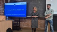 Rodríguez de Vera promueve en la Facultad de Económicas un programa europeo del CEEI para intercambios internacionales de jóvenes emprendedores La concejala de Empleo y Promoción Económica ha ofrecido
