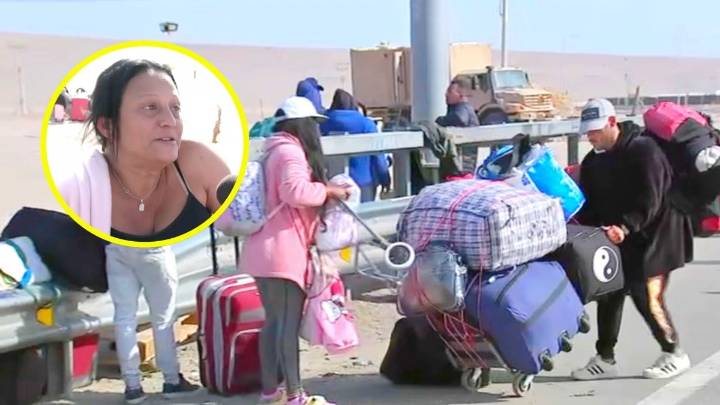 "Mi esposo murió y no puedo pagar arriendo sola": Los motivos de los migrantes que buscan salir de Chile