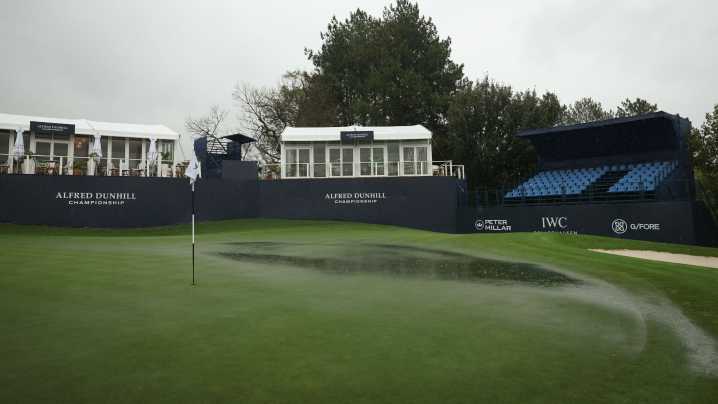 Alfred Dunhill Championship Reduced To 54 Holes After Heavy Rain Forces Play To Be Abandoned On Saturday