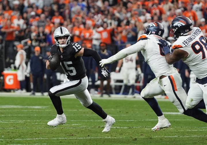 Kenny Pickett, former Steelers, Pitt quarterback, likely to start for Raiders Sunday