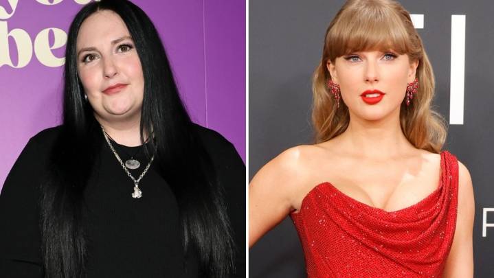 Lena Dunham Shows Off Chiefs Suite After Attending Game With Taylor Swift