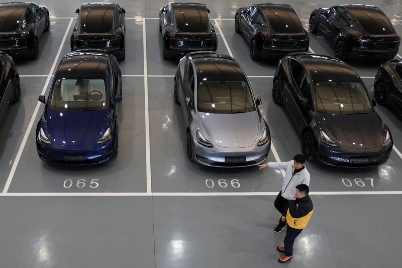 Tesla's China-made EV sales rise 9.9% in November
