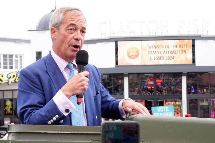 Nigel Farage 'reported to Met police over election fraud allegations'