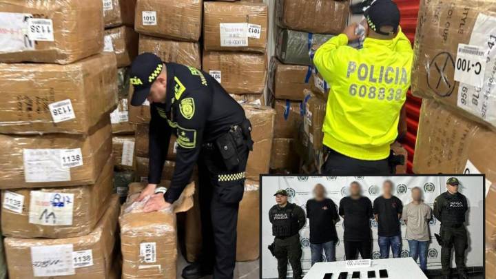 Golpe al contrabando y a la extorsión: incautaron 6.600 pares de zapatos “chiviados” en Medellín