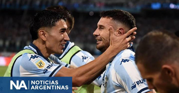 ¡Golazo de “Maravilla” Martínez para poner en ventaja a Racing!