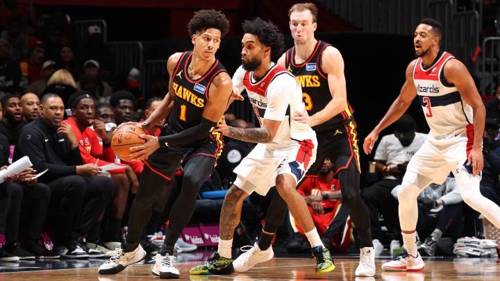 Jalen Johnson’s triple-double sinks Wizards – NBC Bay Area