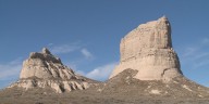 Nebraska’s Courthouse and Jail Rocks: Historic landmarks that guided pioneers west