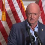 Mark Kelly says Trump’s ‘seditious’ claims sparked renewed death threats against wife Gabby Giffords
