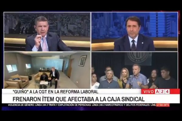 El mensaje de Feinmann en contra de los gremios: “Yo desde que empecé a trabajar siempre fui mi propio secretario general”