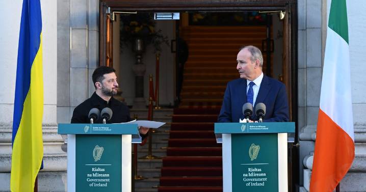 Unidentified drones breached Ireland's airspace during visit by Ukraine's Zelenskyy