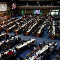 Fight over fossil fuels nixes key text of UN environment report