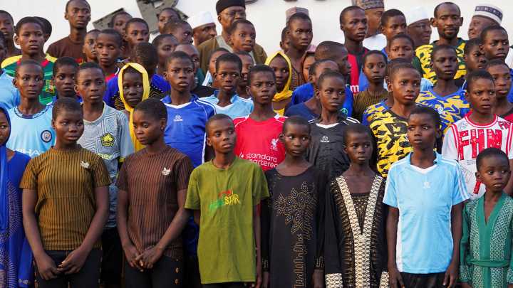 100 kidnapped children freed in Nigeria