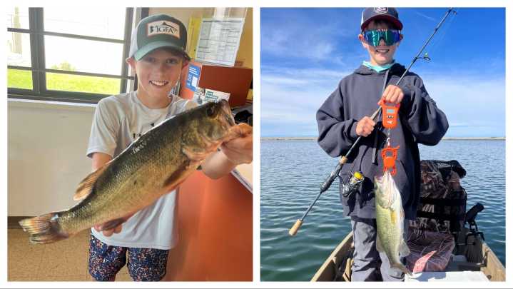Father And Son Named Bass Reel In Wyoming’s First World