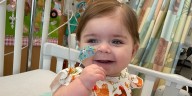 Fulton baby home for holidays after life-saving heart transplant