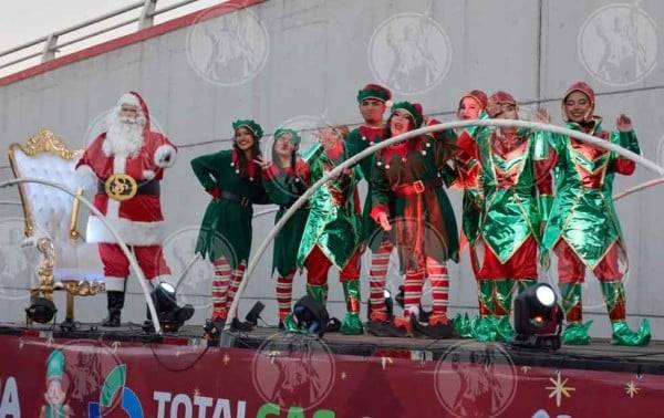 Galería: Realizan la segunda caravana navideña de TotalGas