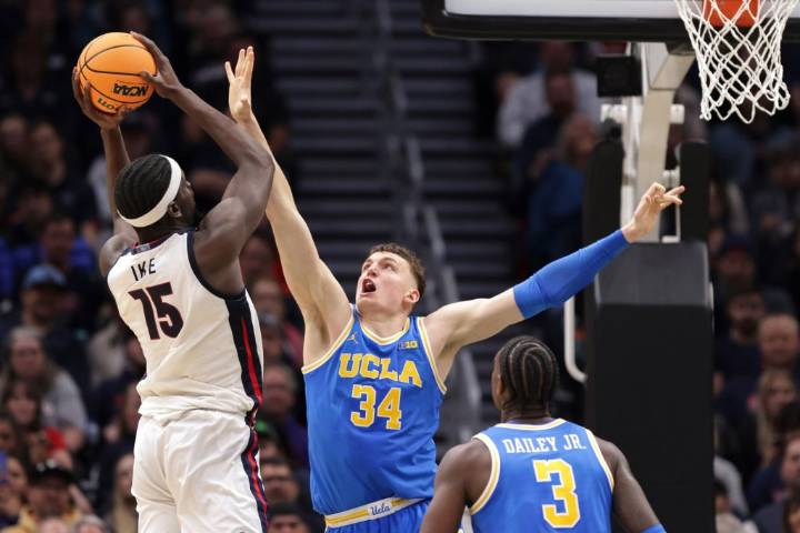 No. 25 UCLA men’s basketball falls to No. 8 Gonzaga