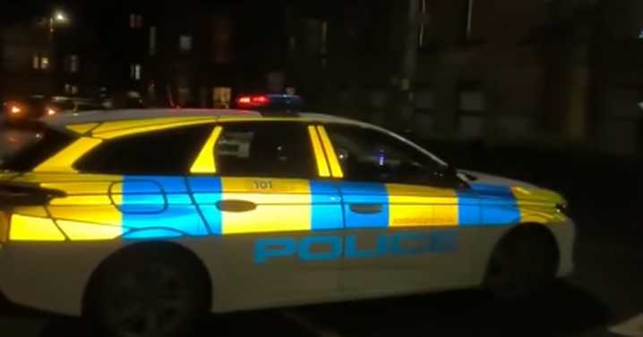 Two rushed to hospital after pedestrian struck by motorbike on Glasgow street