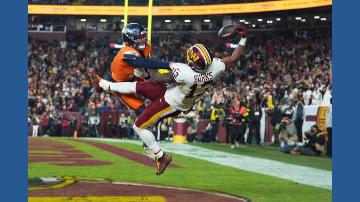 Catch of the year? Commanders' Treylon Burks makes incredible 1