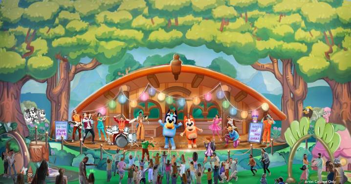 A 'Bluey' stage event is coming to Disneyland