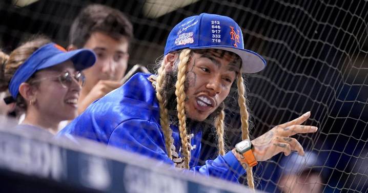 Rapper Tekashi 6ix9ine gets 3 months in prison for violating probation in gang case