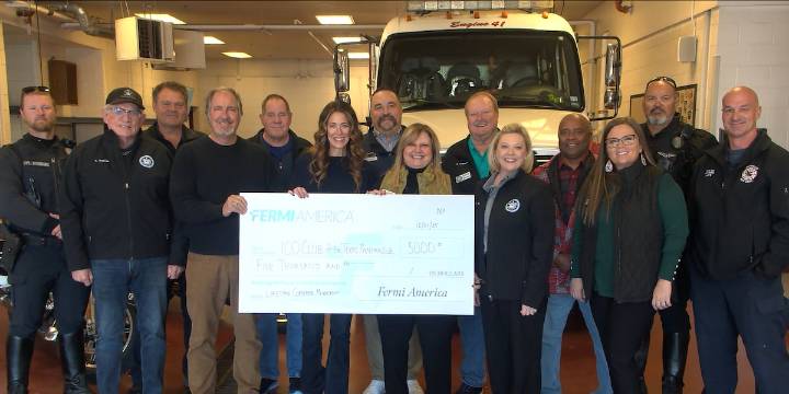 Fermi America donates $5,000 to 100 Club of Tx Panhandle