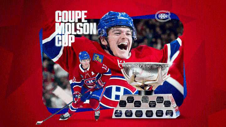 Cole Caufield earns Molson Cup honor for November