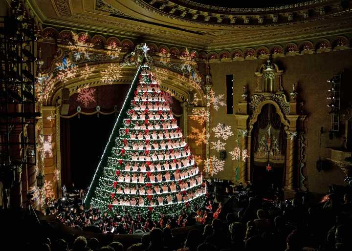 America’s tallest singing Christmas tree returns to West Michigan this week