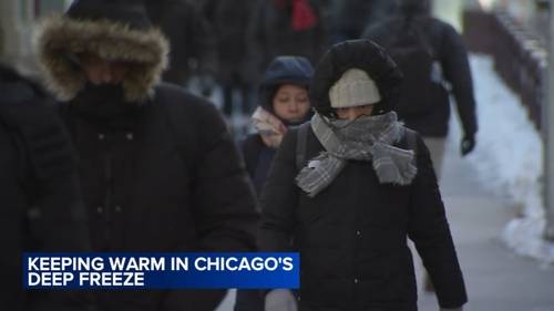 Chicago weather forecast today: Bitterly cold temperatures move into area, wind chill feels below zero