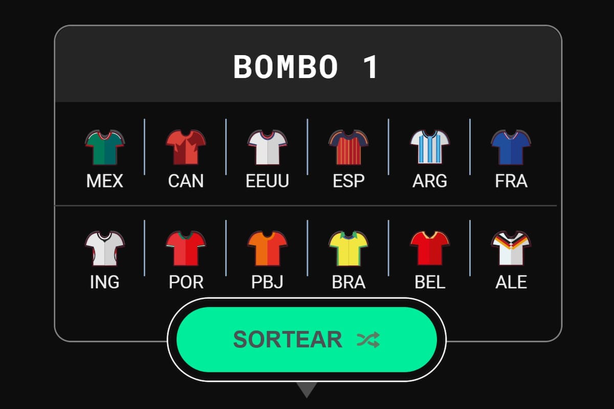 Simulador del sorteo del Mundial 2026: cómo jugar y ver los posibles rivales de la Argentina