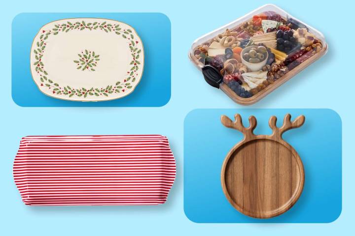 The Best Amazon Serving Trays for Festive Tablescapes Start at $13