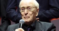 Michael Caine appears frail in wheelchair as he greets fans at film festival