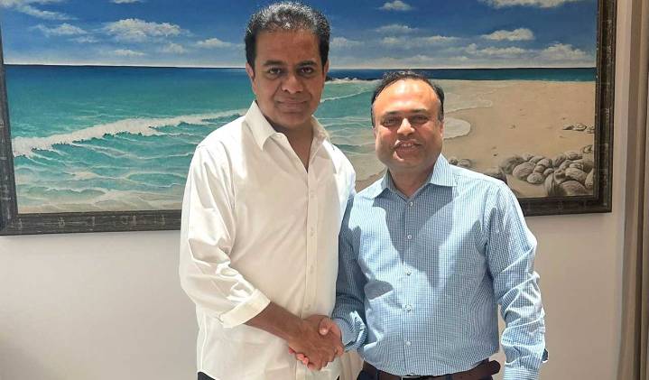 KTR congratulates Uday Nagaraju on appointment to UK House of Lords