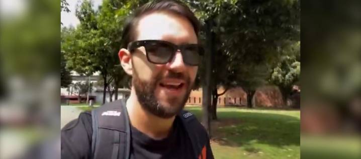 "Tiro un facto y me voy", el último mensaje en video que publicó Jean Claude antes de ser asesinado en Bogotá