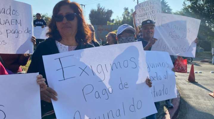 Exige STAUAEM pago del aguinaldo 2025