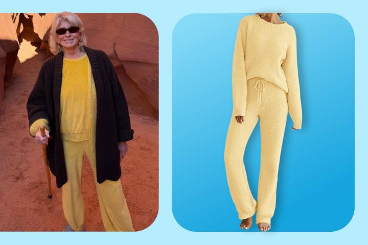 Martha Stewart Wore a Cozy Matching Set with Lookalikes from $30