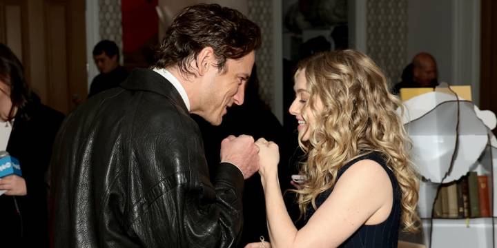 Amanda Seyfried & Lewis Pullman Share Adorable Fist Bump at ‘The Testament of Ann Lee’ Screening in NYC | Amanda Seyfried, Christopher Abbott, David Cale, Giancarlo Esposito, Gina Gershon, Lewis Pullm