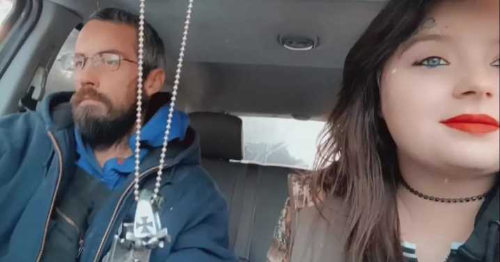 Heavily pregnant young woman found dead in woods with baby missing