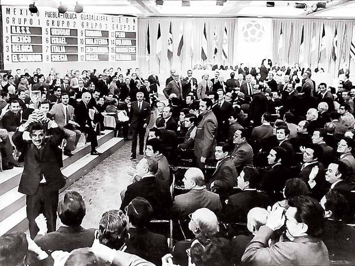 Mundial México 1970: Sorteo no duró ni 45 minutos