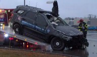 Seekonk police cruiser involved in crash