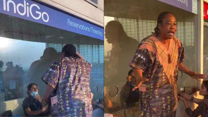 IndiGo Meltdown: Foreigner Climbs Counter, Blasts Ground Staff Over Never-Ending Delays— ‘But What Is Their Fault?’