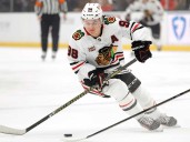 Blackhawks recall Nick Lardis from minors a day after Bedard gets hurt