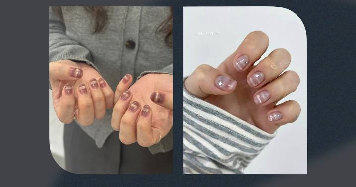 "Barcode Nails" Are The K-Beauty Mani Trend Taking Over TikTok